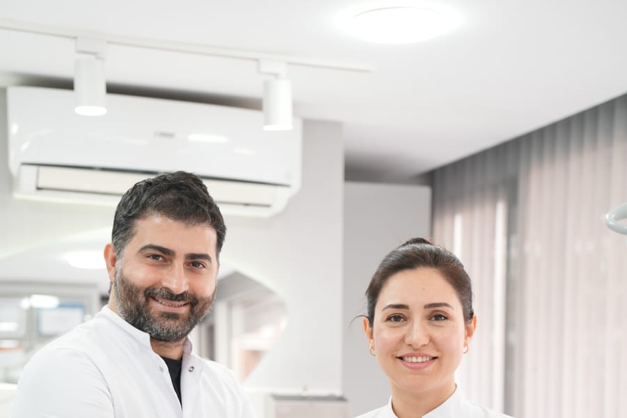 Aycan Işık Taş, DDS, and Mehmet Taş, DDS, MSc, at Özel Denttek